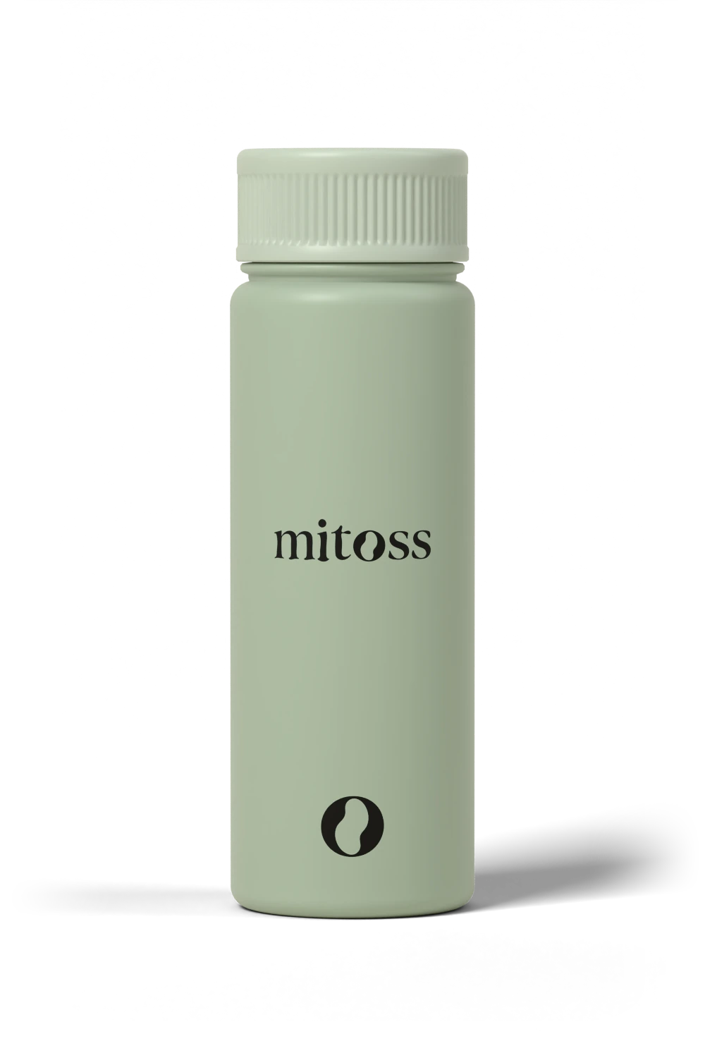 The closed Mitoss container in sage